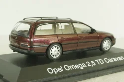 Opel Omega (B) Caravan 1996, red, 04032, Schuco 1:43