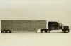 Kenworth W900 with semi-trailer McDonald And Sons, 1990, black/grey,  American trucks, France №59, Altaya 1:43