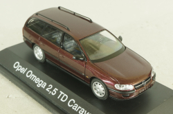 Opel Omega (B) Caravan 1996, red, 04032, Schuco 1:43