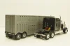 Kenworth W900 with semi-trailer McDonald And Sons, 1990, black/grey,  American trucks, France №59, Altaya 1:43