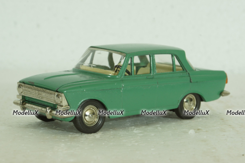Москвич-408, зеленый, Тантал/Радон 1:43