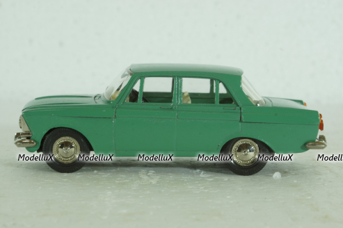 Москвич-408, зеленый, Тантал/Радон 1:43