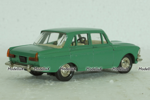 Москвич-408, зеленый, Тантал/Радон 1:43