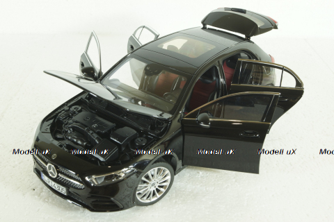 Mercedes A-Class (W177) 2018, black, 183861, Norev 1:18