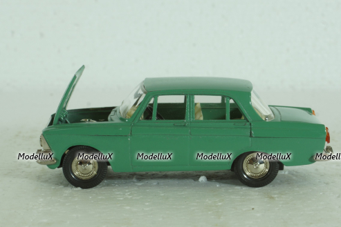 Москвич-408, зеленый, Тантал/Радон 1:43