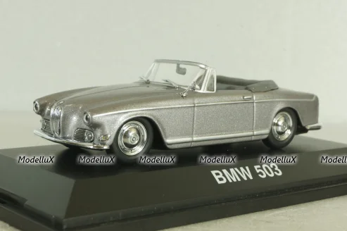 BMW 503 Cabriolet 1955, silver, 02242, Schuco 1:43
