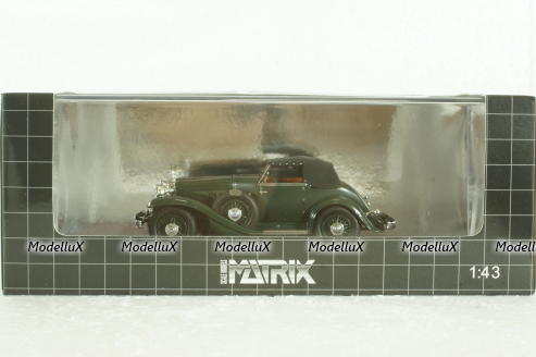 Stutz DV32 Super Bearcat 1932, green, MX41804-072, Matrix 1:43
