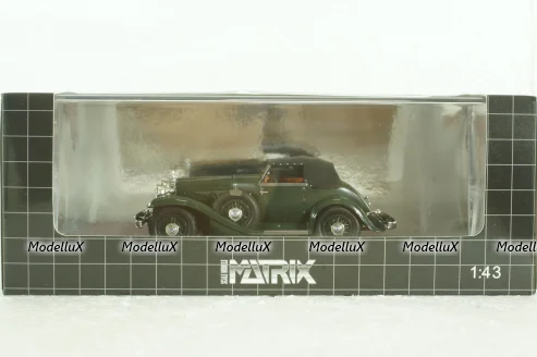 Stutz DV32 Super Bearcat 1932, green, MX41804-072, Matrix 1:43