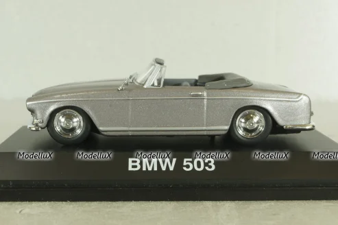 BMW 503 Cabriolet 1955, silver, 02242, Schuco 1:43