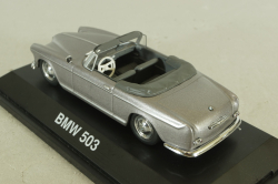 BMW 503 Cabriolet 1955, silver, 02242, Schuco 1:43