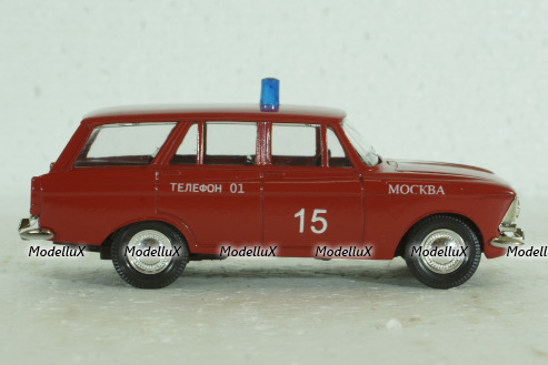 Москвич-426, пожарный, Агат 1:43 Уценка!