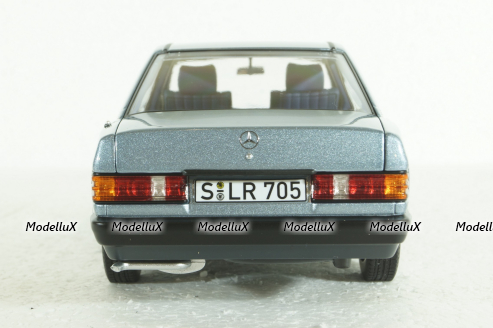 Mercedes 190E  (W201) 1984, light blue, 183828, Norev 1:18