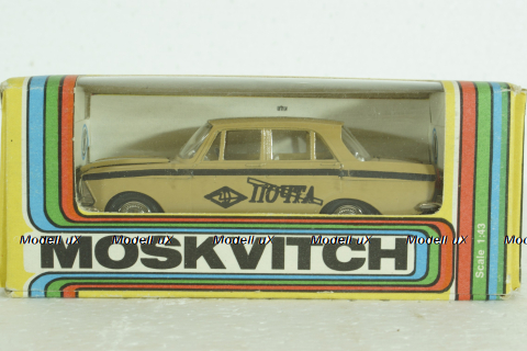 Москвич-408, почта, Январь 199.г., Тантал/Радон 1:43