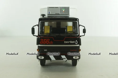 Berliet GR350 1977, black/white, Camion D'epoca №63, 1:43
