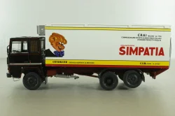 Berliet GR350 1977, black/white, Camion D'epoca №63, 1:43