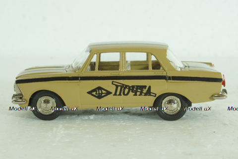 Москвич-408, почта, Январь 199.г., Тантал/Радон 1:43
