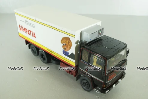 Berliet GR350 1977, black/white, Camion D'epoca №63, 1:43