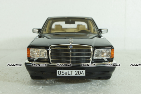 Mercedes 560 SEL (W126) 1989, black, 183793 , Norev 1:18