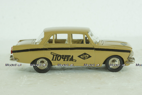 Москвич-408, почта, Январь 199.г., Тантал/Радон 1:43
