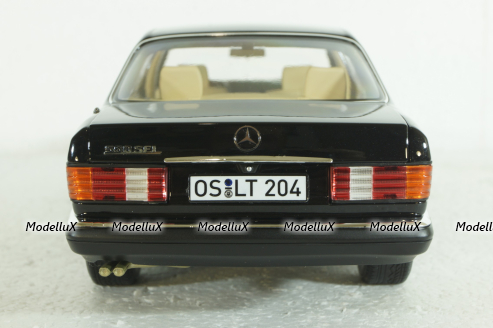 Mercedes 560 SEL (W126) 1989, black, 183793 , Norev 1:18