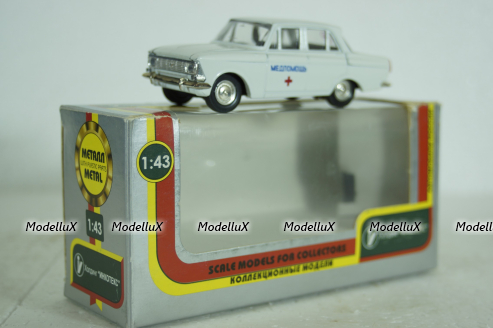 Москвич-412, медпомощь, Июль 2011г., Агат 1:43