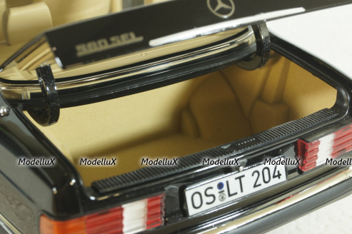 Mercedes 560 SEL (W126) 1989, black, 183793 , Norev 1:18