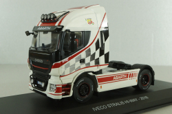 Iveco Starlis Hi-way Abarth 2016, white, Truck Tuning Collection #1, Hachette 1:43