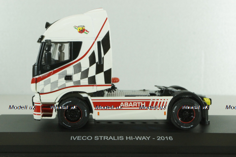 Iveco Stralis Hi-way Abarth 2016, white, Truck Tuning Collection #1, Hachette 1:43