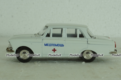 Москвич-412, медпомощь, Июль 2011г., Агат 1:43