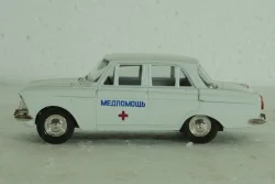 Москвич-412, медпомощь, Июль 2011г., Агат 1:43