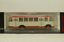 ЛИАЗ 158В красно-белый, 04001D, Classicbus 1:43