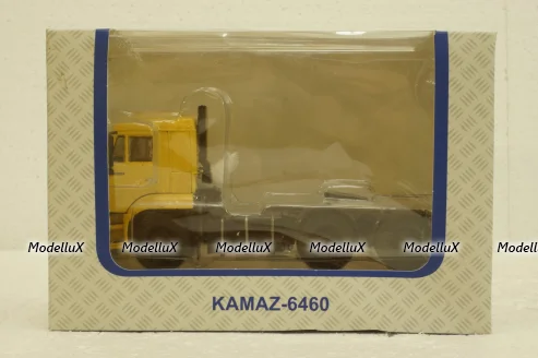Камаз-6460 седельный тягач, желтый, 102736, АвтоИстория 1:43