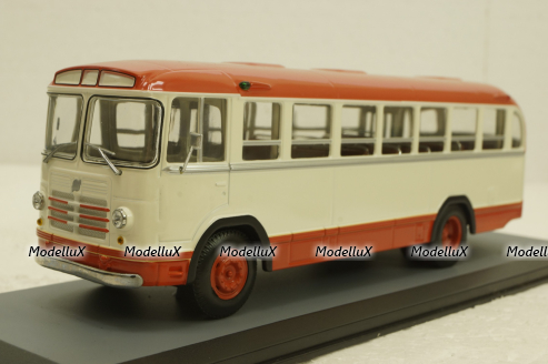ЛИАЗ 158В красно-белый, 04001D, Classicbus 1:43