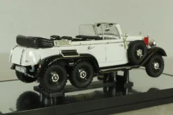 Mercedes G4 (W31) cabriolet 6x6 1938, white, PM43706W, Signature Models 1:43