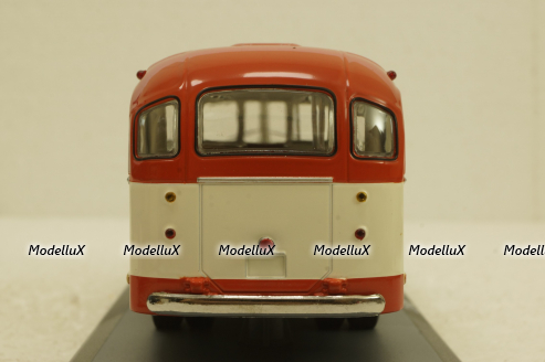 ЛИАЗ 158В красно-белый, 04001D, Classicbus 1:43