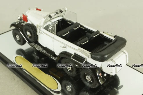 Mercedes G4 (W31) cabriolet 6x6 1938, white, PM43706W, Signature Models 1:43