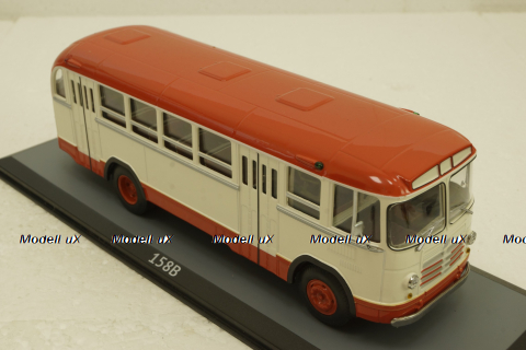 ЛИАЗ 158В красно-белый, 04001D, Classicbus 1:43