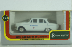 Москвич-412, медпомощь, Июль 2011г., Агат 1:43
