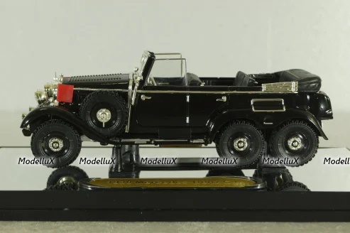 Mercedes G4 (W31) cabriolet 6x6 1938, black, PM43706B, Signature Models 1:43