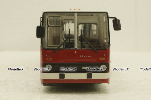 Икарус-280, бело/бордовый, Советкий Автобус 1:43