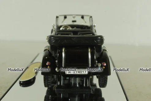 Mercedes G4 (W31) cabriolet 6x6 1938, black, PM43706B, Signature Models 1:43