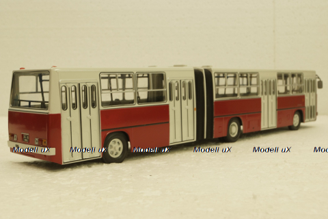 Икарус-280, бело/бордовый, Советкий Автобус 1:43