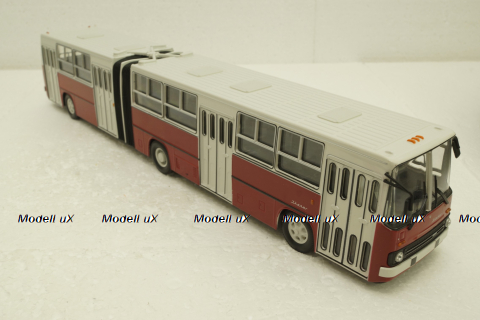 Икарус-280, бело/бордовый, Советкий Автобус 1:43