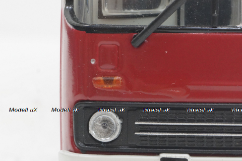 Икарус-280, бело/бордовый, Советкий Автобус 1:43