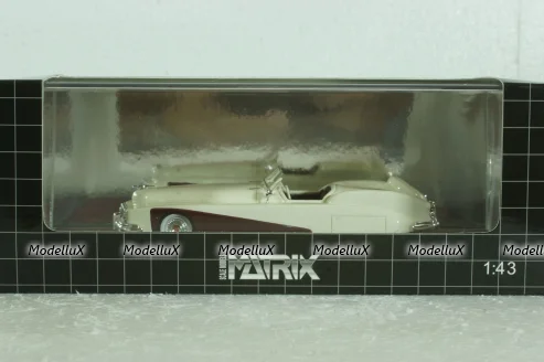 Mercury Templeton Saturn Bob Hope special 1948, white/red, MX51304-022, Marix 1:43