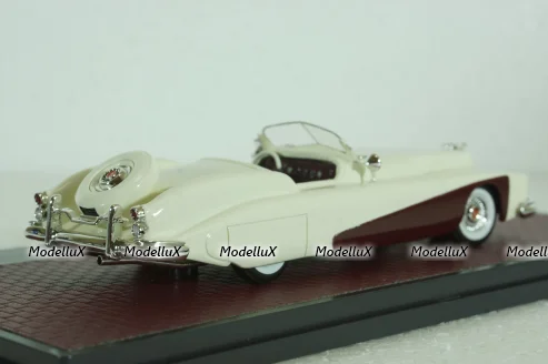 Mercury Templeton Saturn Bob Hope special 1948, white/red, MX51304-022, Marix 1:43