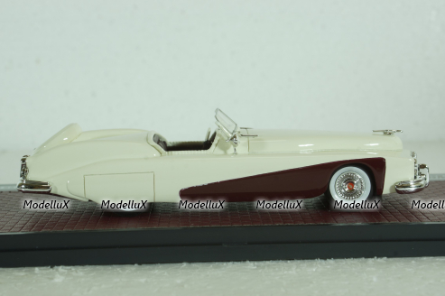 Mercury Templeton Saturn Bob Hope special 1948, white/red, MX51304-022, Marix 1:43