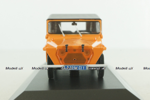 Citroen Baby Brousse, orange/black Ivory Coast, Diecast Club 1:43