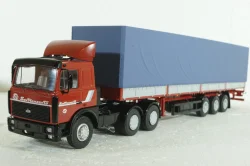 Маз-6422 с полуприцепом Маз-9758  Совтрансавто, SSM7042, SSM 1:43