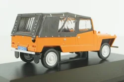 Citroen Baby Brousse, orange/black Ivory Coast, Diecast Club 1:43